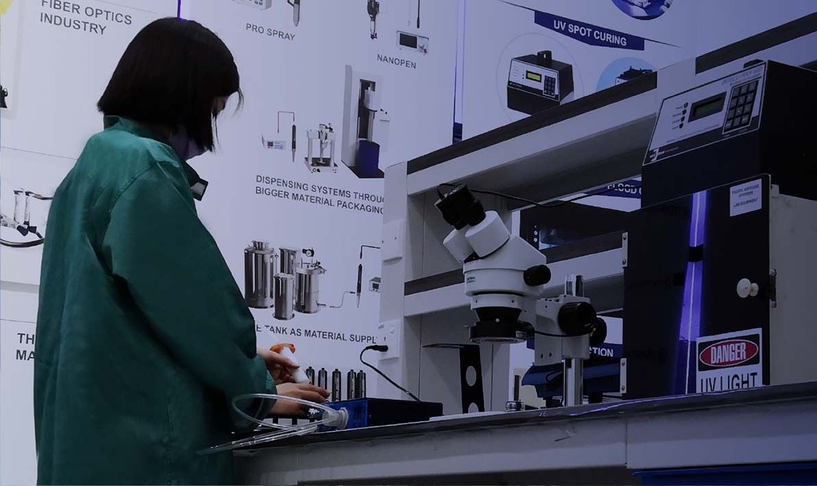Woman in a lab